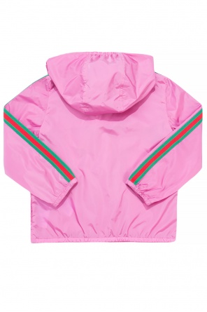 Rain jacket with a logo, zdjęcie 2 Rain jacket with a logo od Gucci Kids